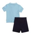 Toddler Blue Logo S/s Polo Shirt & Shorts Set 90304 by BOSS from Hurleys