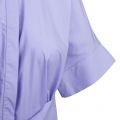 Womens Lilac Blue Cotton Bow Dress 86418 by Emporio Armani from Hurleys