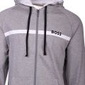Mens Medium Grey Authentic Zip Through Jacket 109735 by BOSS from Hurleys