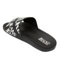 Mens Black Branded Logo Slides 82280 by Versace Jeans Couture from Hurleys