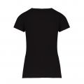 Womens Black Glitter Logo S/s T Shirt 93232 by Emporio Armani Bodywear from Hurleys