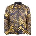 Mens Black Reversible Padded Jacket 32567 by Versace Jeans from Hurleys