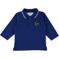 Baby Blue Tipped Logo L/s Polo Shirt 13251 by BOSS from Hurleys