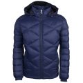 Mens Dark Blue Obaron Puffer Jacket 12977 by BOSS from Hurleys