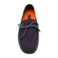 Mens Navy & White Sparkle Lace Loafers 10282 by Swims from Hurleys