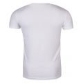 Mens White Small Logo Slim Fit S/s T Shirt 20010 by Emporio Armani Bodywear from Hurleys