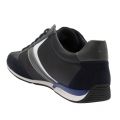Mens Dark Blue Saturn_Lowp Trainers 81306 by BOSS from Hurleys