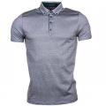 Mens Navy Angelo Printed S/s Polo Shirt 61536 by Ted Baker from Hurleys