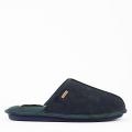 Mens Navy Foley Slippers 111394 by Barbour from Hurleys