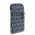 Mens Black Training Monogram Pouch Bag 20441 by EA7 from Hurleys