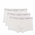 Mens White 3 Pack Boxers 31591 by Dsquared2 from Hurleys