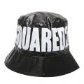 Boys Black Logo Bucket Hat 109074 by Dsquared2 from Hurleys