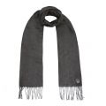 Mens Grey Melange Zebra Knitted Scarf 84219 by PS Paul Smith from Hurleys