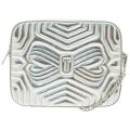 Womens Silver Sunshne Quilted Camera Bag 18553 by Ted Baker from Hurleys