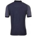 Mens Navy Reverse Birdseye S/s Polo Shirt 64948 by Lyle and Scott from Hurleys