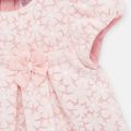 Baby Pink Devore Flower Dress 58182 by Mayoral from Hurleys