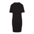 Womens Black Vertical Logo Dress 53148 by Love Moschino from Hurleys