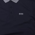 Athlesiure Mens Navy Paule Slim Fit S/s Polo Shirt 55032 by BOSS from Hurleys
