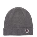 Mens Slate Zebra Beanie Hat 35678 by PS Paul Smith from Hurleys