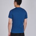 Mens Mid Blue Block S/s T Shirt 83054 by Barbour International from Hurleys
