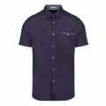 Mens Navy Wallabi Oxford S/s Shirt 36003 by Ted Baker from Hurleys
