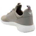 Mens Grey Simple Racer Trainers 11543 by EA7 from Hurleys