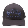 Athleisure Mens Black Cap-Curved-2 Cap 78700 by BOSS from Hurleys