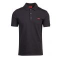 Mens Black Dinos202 S/s Polo Shirt 99636 by HUGO from Hurleys