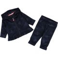 Baby Navy Velour Tracksuit 28488 by Billieblush from Hurleys
