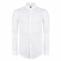 Mens White Veraldi Trim Regular Fit L/s Shirt 34231 by HUGO from Hurleys