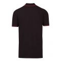 Mens Black Dinoso202 Tipped S/s Polo Shirt 56907 by HUGO from Hurleys