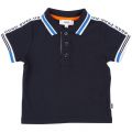 Toddler Navy Logo Tape Shoulder S/s Polo Shirt 38266 by BOSS from Hurleys