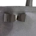 Womens Gunmetal Ginacon Bow Glitter Large Icon Bag 81491 by Ted Baker from Hurleys