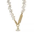 Womens Gold/Crystal Molly Choker Necklace 99499 by Vivienne Westwood from Hurleys