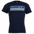 Mens Navy Cap S/s T Shirt 31496 by Barbour International from Hurleys