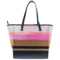 Womens Navy Miaaa Stripe Shopper Bag 9112 by Ted Baker from Hurleys