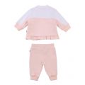 Baby Pink 3 Piece Tracksuit Gift Set 83610 by BOSS from Hurleys