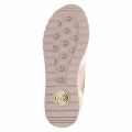 Womens Soft Pink Billie Glitter Mesh Trainers 39811 by Michael Kors from Hurleys