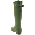 Womens Green Original Back Adjustable Wellington Boots 68161 by Hunter from Hurleys