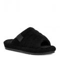 Mens Black TNF Fluff You Slippers 92550 by UGG from Hurleys
