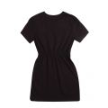 Girls Black Hybrid Logo T Shirt Dress 83080 by Calvin Klein from Hurleys