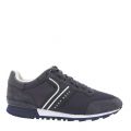 Athleisure Mens Dark Blue Parkour_Runn Trainers 31954 by BOSS from Hurleys