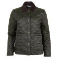 Heritage Womens Sage Summer Cropped Quilted Jacket 71672 by Barbour from Hurleys