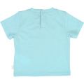Toddler Turquoise Go Faster Logo S/s T Shirt 38310 by BOSS from Hurleys