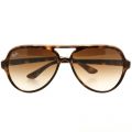 Light Havana RB4125 Cats 5000 Sunglasses 14469 by Ray-Ban from Hurleys