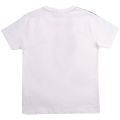 Kids White Randy Tape S/s T Shirt 85294 by Pyrenex from Hurleys