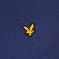 Mens True Blue Crew Neck Knitted Jumper 8770 by Lyle & Scott from Hurleys