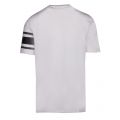 Mens White Durned-U6 S/s T Shirt 42639 by HUGO from Hurleys