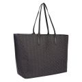 Womens Black Mono Jacquard Mono Shopper Bag 86923 by Calvin Klein from Hurleys