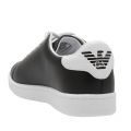 Boys Black Eagle Logo Trainers (28-40) 38104 by EA7 from Hurleys